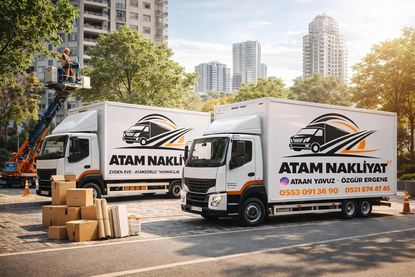 Çanakkale atam nakliyat taşıma aracı